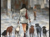 "Hang out with the dogs"